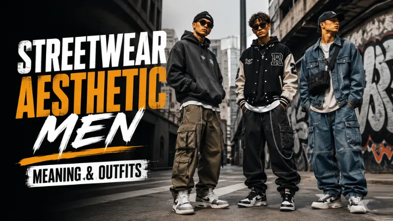 Streetwear Aesthetic Men Describe: Meaning & Outfits