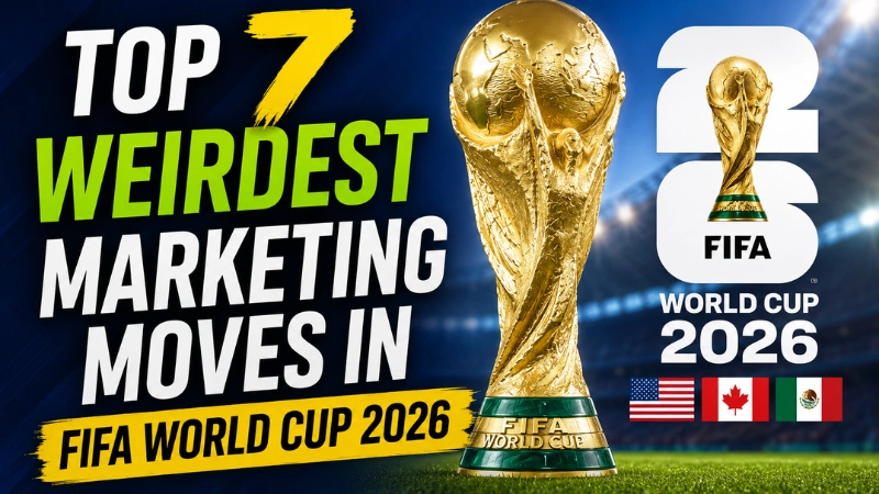 Top 7 Weirdest Marketing Moves In FIFA World Cup 2026