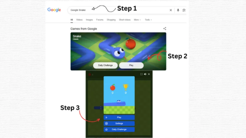 google snake