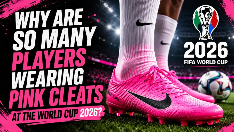Why Are So Many Players Wearing Pink Cleats at the World Cup 2026