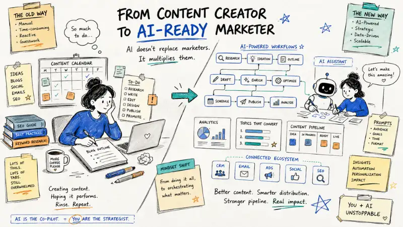 content creator to ai ready marketer