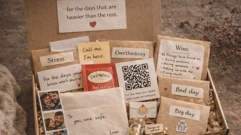 9. The “Good Luck Kit” (A Pocket-Sized Proof You’ve Got Him)