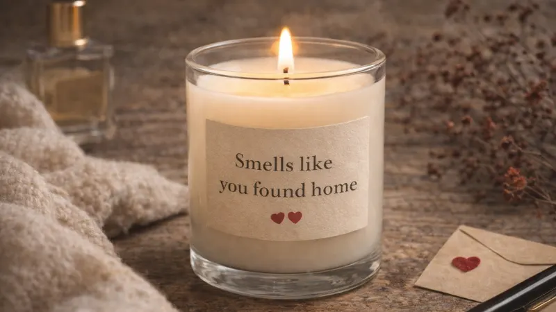 7. Scented Candle That Smells Like You (Trust me, its not weird) illustration