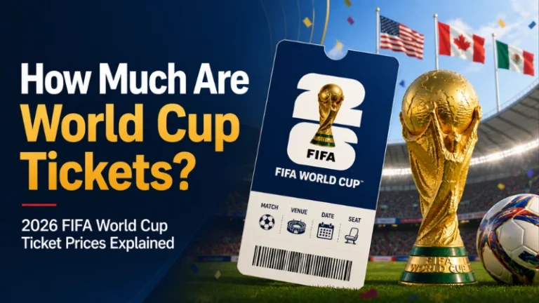 How Much Are World Cup Tickets? 2026 FIFA World Cup Ticket