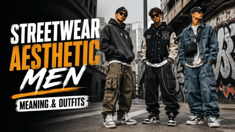 Streetwear Aesthetic Men Describe: Meaning & Outfits