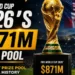 FIFA World Cup 2026’s $871M Prize Pool vs Cricket, IPL and NFL
