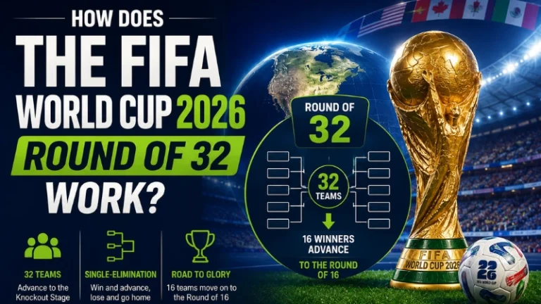 How Does the FIFA World Cup 2026 Round of 32 Work
