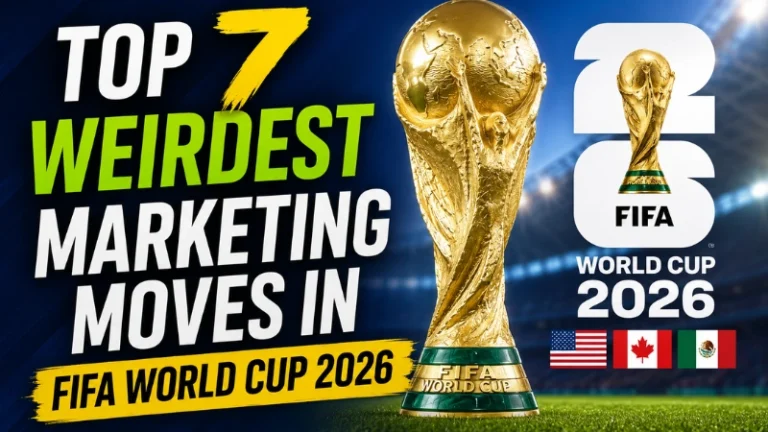 Top 7 Weirdest Marketing Moves In FIFA World Cup 2026