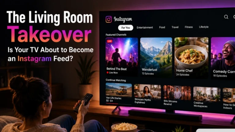 The Living Room Takeover: Is Your TV About to Become an Instagram Feed?