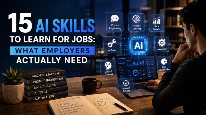 15 AI Skills to Learn for Jobs