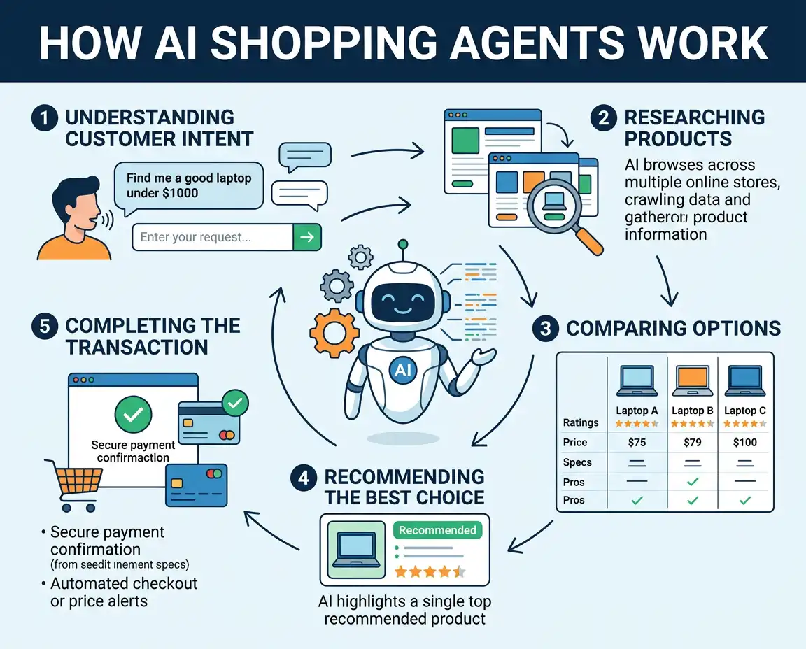 How AI Shopping Agents Work